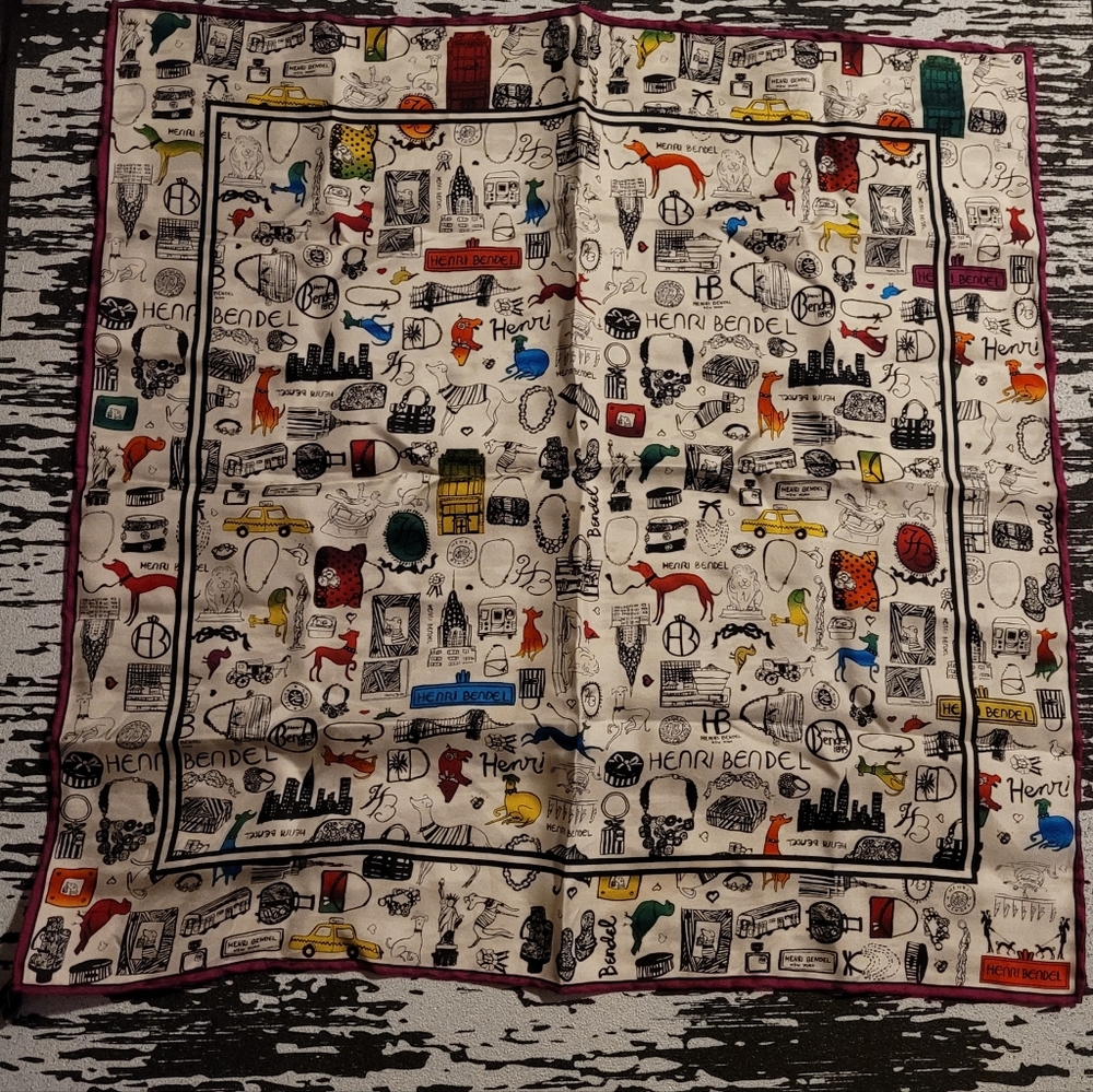 Henri Bendel square scarf